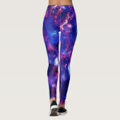 Verwarmingssnelheid nebula Galaxies Patroon Leggings (Achterkant)