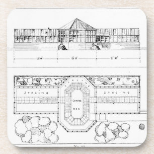 Verwarmingssysteem voor een hotel, conservatorium  bier onderzetter