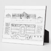 Verwarmingssysteem voor een hotel, conservatorium fotoplaat (Zijkant)