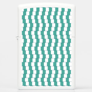 Verwarrende lijnen turquoise