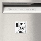 Verwarringsmagneet van Alistair Bossen Magneet (Insitu (Vaatwasser))