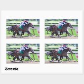 Verweerd door Indiaas Charlie-Receipt Rechthoekige Sticker (Vel)