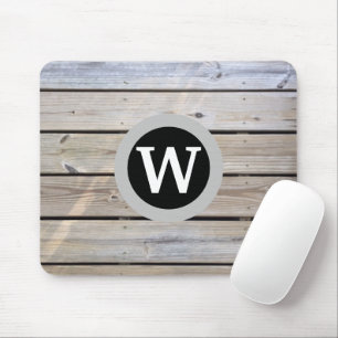 Verweerd grenenhouten monogram muismat
