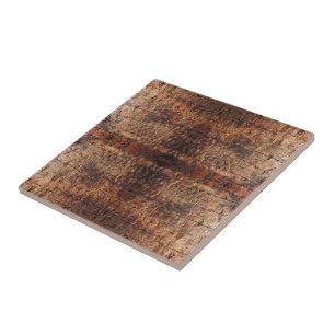 Verweerd Verouderd Hout Foto Close-up Patroon Ontw Tegeltje