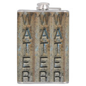 Verweerd 'Water' Heupfles (Achterkant)
