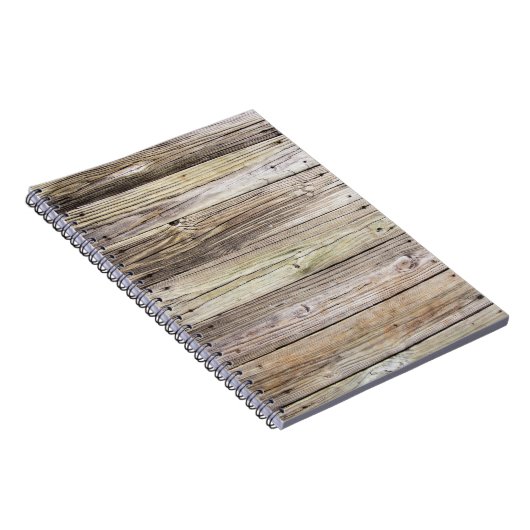 Verweerde Houten Dock Boards Notitieboek (Rechterzijde)