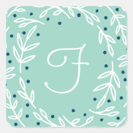 Verweerde Joy Square Monogram Stickers