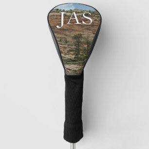 Verweerde rotswanden in Zion National Park Golfheadcover