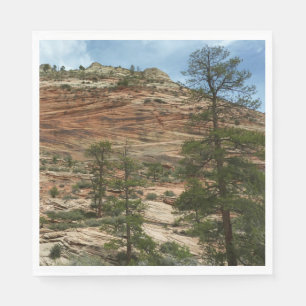 Verweerde rotswanden in Zion National Park Servetten