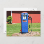 verweesde Esso buitengaats Briefkaart (Voorkant / Achterkant)