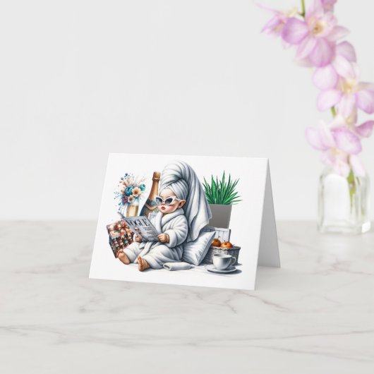 Verwen jezelf kaart (Orchidee)