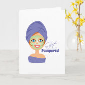 Verwen jezelf kaart (Gele Bloem)