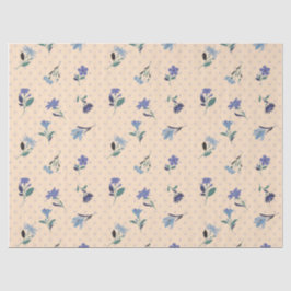 Verwen Pastel Bloesems Cadeaupapier Tissuepapier