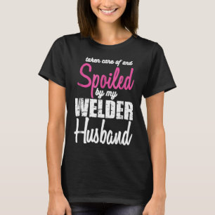 Verwende door mijn lasser-echtgenoot Funny lassers T-shirt