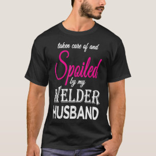 Verwende door mijn lasser man Lasser's vrouw grapp T-shirt