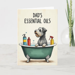 Verwende Honden Vaderdag Kaart