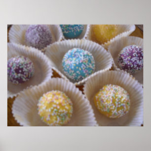 Verwendige cake balls poster