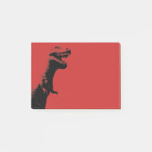 Verwerende Grafische Illustratie T-Rex Post-it® Notes (Voorkant)