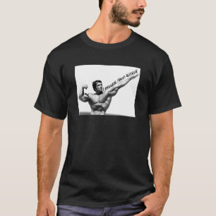 Verwerf van binnen arnold schwarzenegger stijl - t-shirt