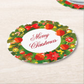 Verwerpbare kerstfeestelijke Onderzetters (Gebogen)