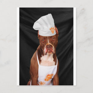 Verwerping hel keuken briefkaart