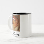 Verwerping van Bunny Rabbit Two Tone Mokken (Voorkant links)