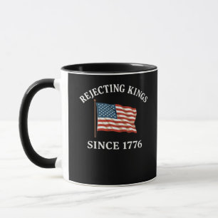 Verwerpt Koningen Sinds 1776 Essentiële Stijl Mok