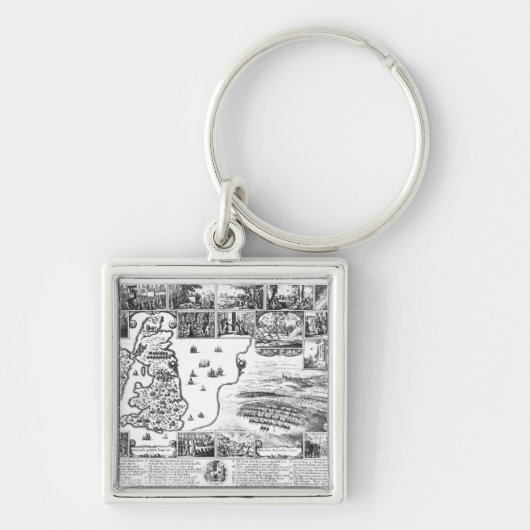 Verwerving van Gustavus II Adolphus Sleutelhanger (Voorkant)