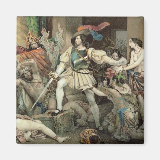 Verwerving van Mexico Magneet (Voorkant)