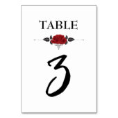 Verweven romantische rode rozen kaart (Voorkant)