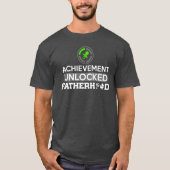 Verwezenlijking onvergrendelde vaderschap t-shirt (Voorkant)