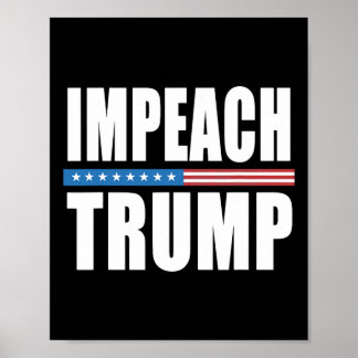 Verwijder 45 Anti Trump Hij is niet mijn president Poster