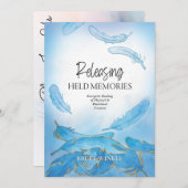 Verwijder Bruce's Book Launch Invitation Kaart (Voorkant / Achterkant)