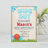 Verwijder de uitnodiging voor verjaardagsfeestjes (Staand voorkant)