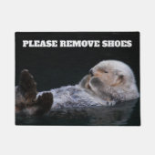 Verwijder de Zee Otter van het badpak Deurmat (Voorkant)