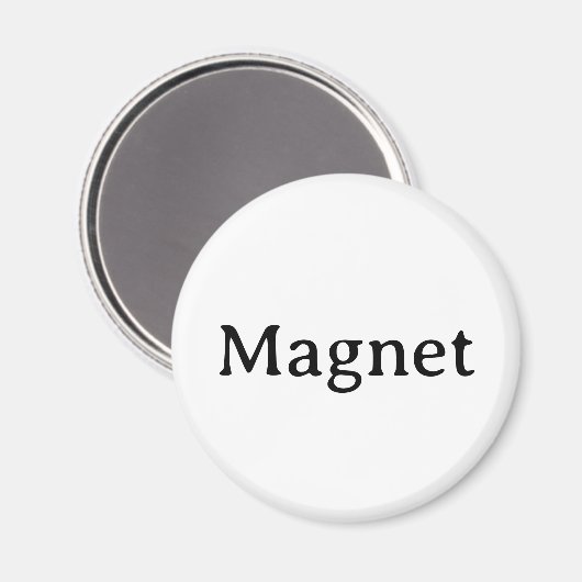 Verwijder deze tekst en voeg eigen ontwerp cirkel magneet (Voorkant / Achterkant)