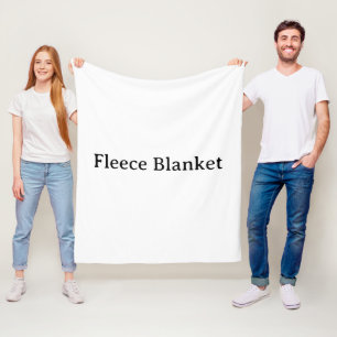 Verwijder deze tekst en voeg uw eigen ontwerp toe fleece deken