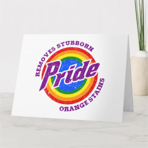 Verwijder hardnekkige Oranje vlekken Pride Month L Kaart