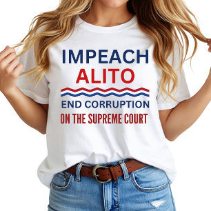 Verwijder Samuel Alito rechter van het Hooggerecht T-shirt