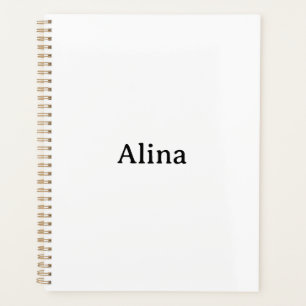 verwijder tekst en voeg eigen ontwerp toe standaar planner