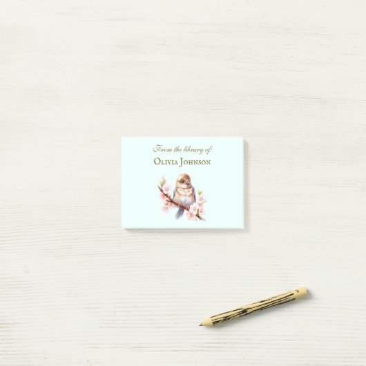 Verwijderbare aangepaste bladwijzer post-it® notes (Op bureau)