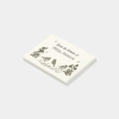 Verwijderbare aangepaste bladwijzer post-it® notes (Schuin)
