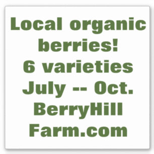 Verwijderbare witte vinylvastklampen, boerderij pr sticker