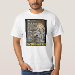 Verwijderen Verwijderen Verwijderen.. Hillary verw T-shirt