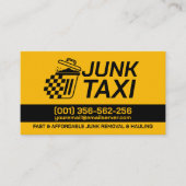 Verwijdering en vervoer van afval visitekaartje (Voorkant)