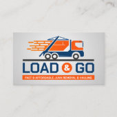 Verwijdering en vervoer van afval visitekaartje (Voorkant)