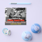 Verwijdering van afval met ongewenste rotatie 4x5 flyer (Enkel)