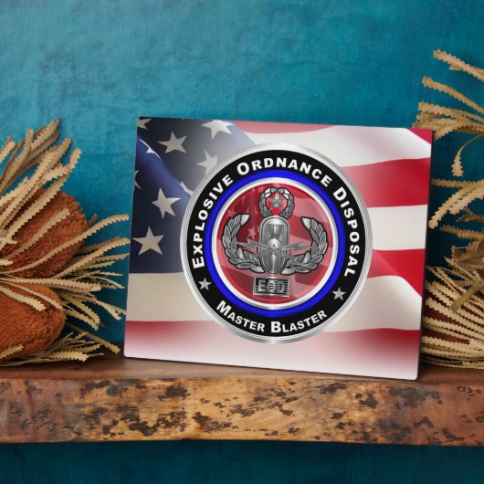 Verwijdering van explosieve bestellingen (EOD) Fotoplaat (Zijkant)