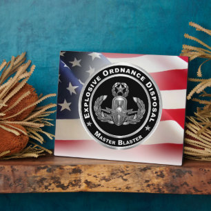 Verwijdering van explosieve bestellingen (EOD) Fotoplaat