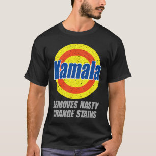 Verwijdert Nasty Oranje Vlekken Democraat Presiden T-shirt